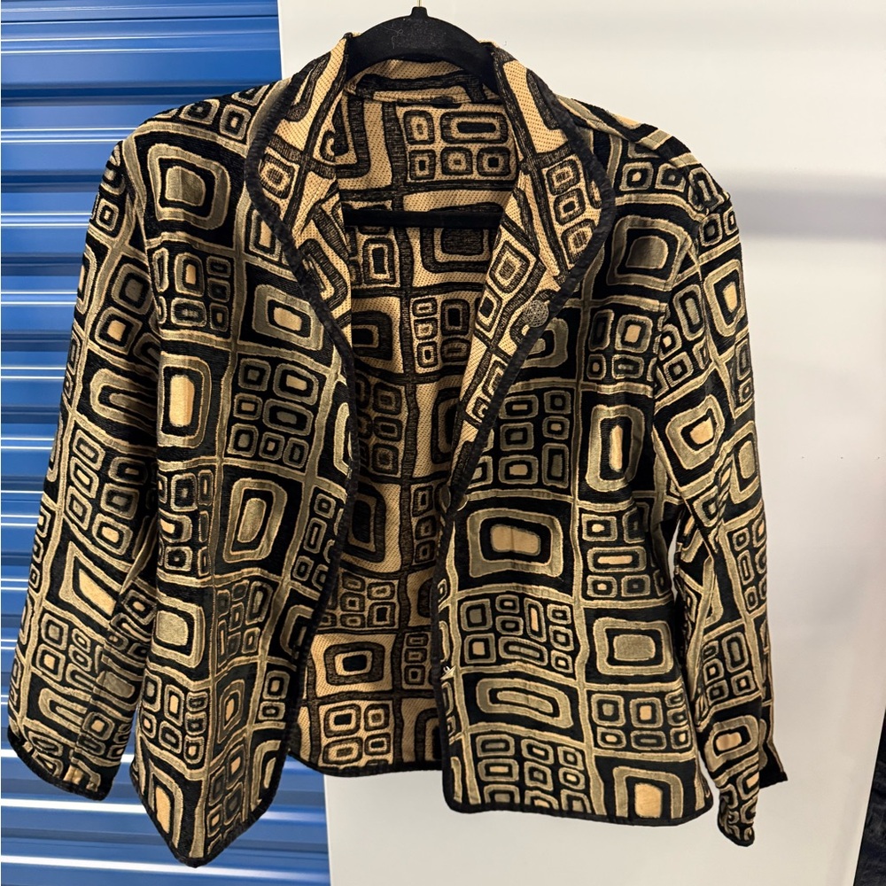 Geometric Patterned Jacket - image 1